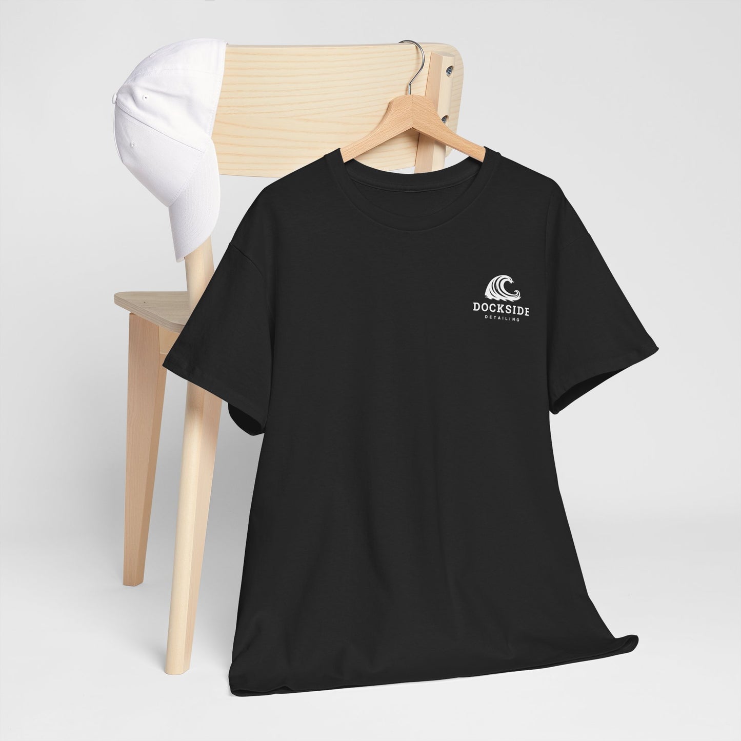 DockSide Detailing- Weekend Starts at the Water Unisex Heavy Cotton Tee