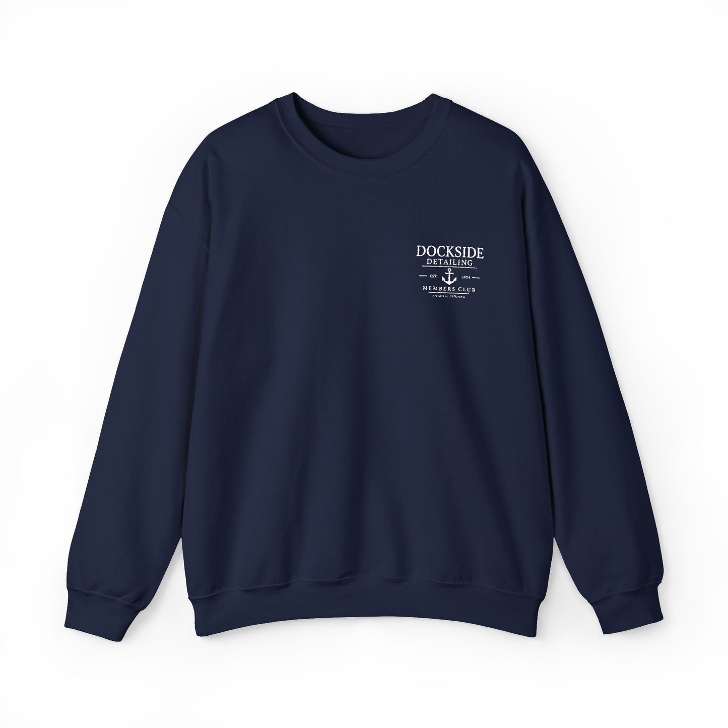 Embroidered  DockSide Detailing Member  Crewneck Sweatshirt