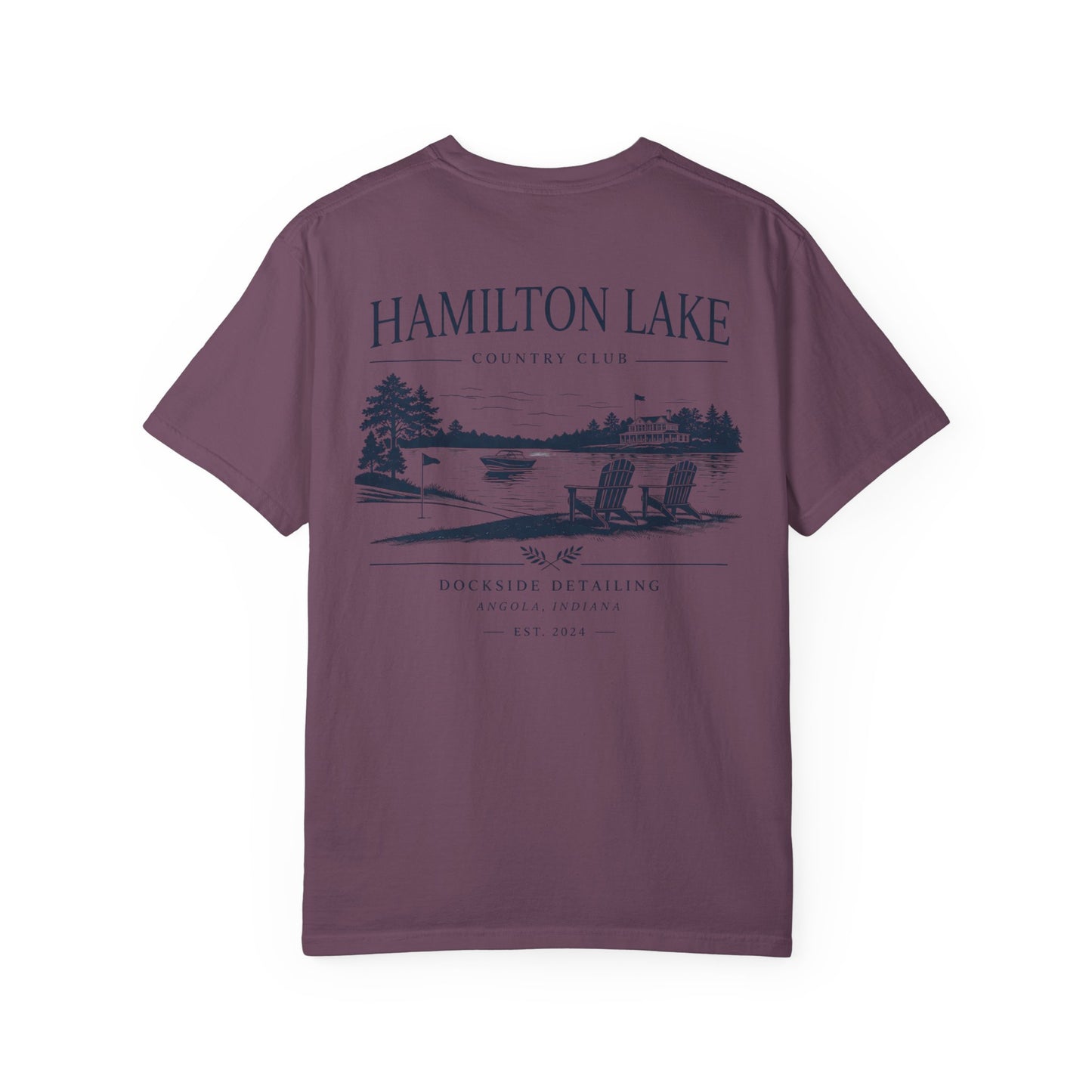 Hamilton Lake DockSide Detailing Country Club Tee
