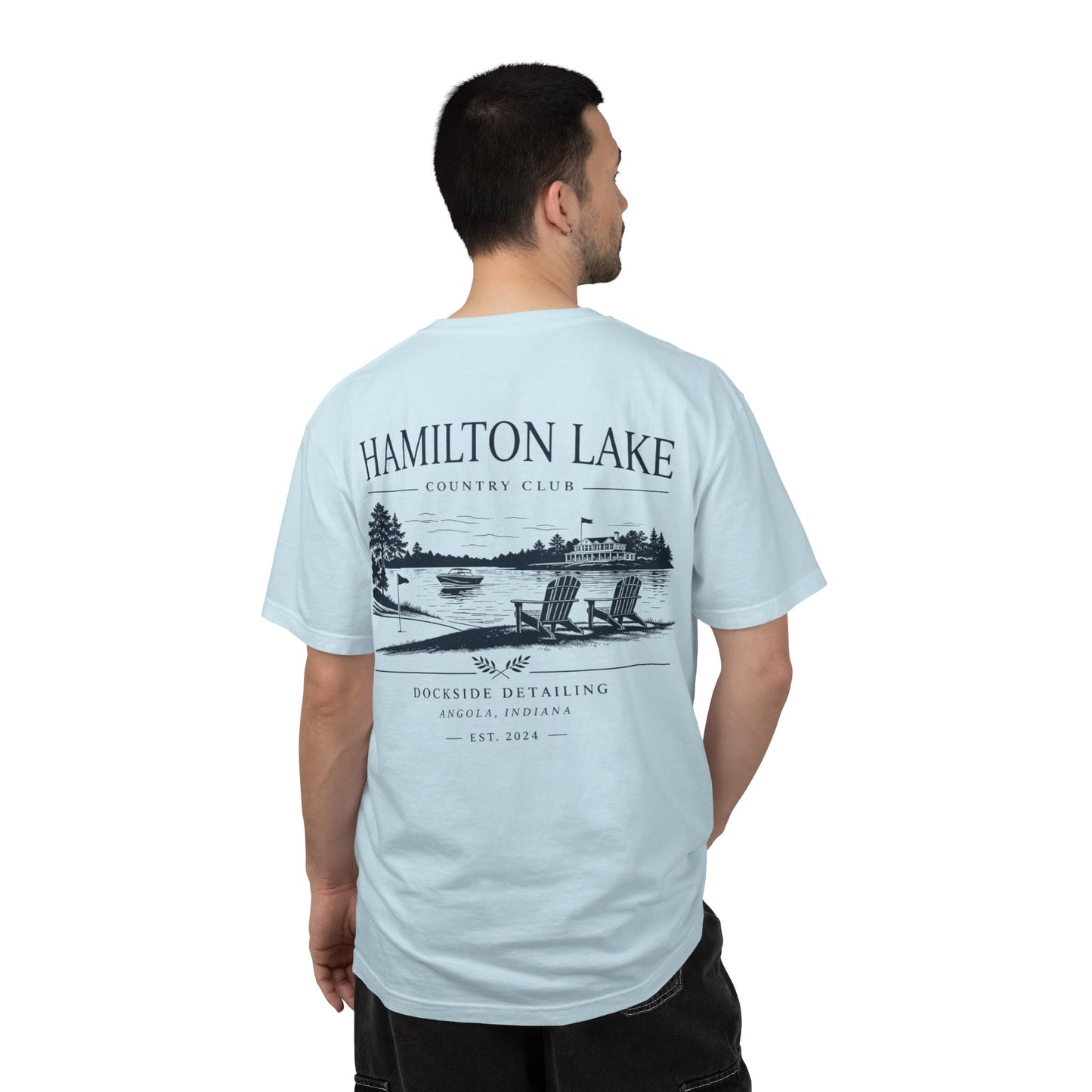 Hamilton Lake DockSide Detailing Country Club Tee