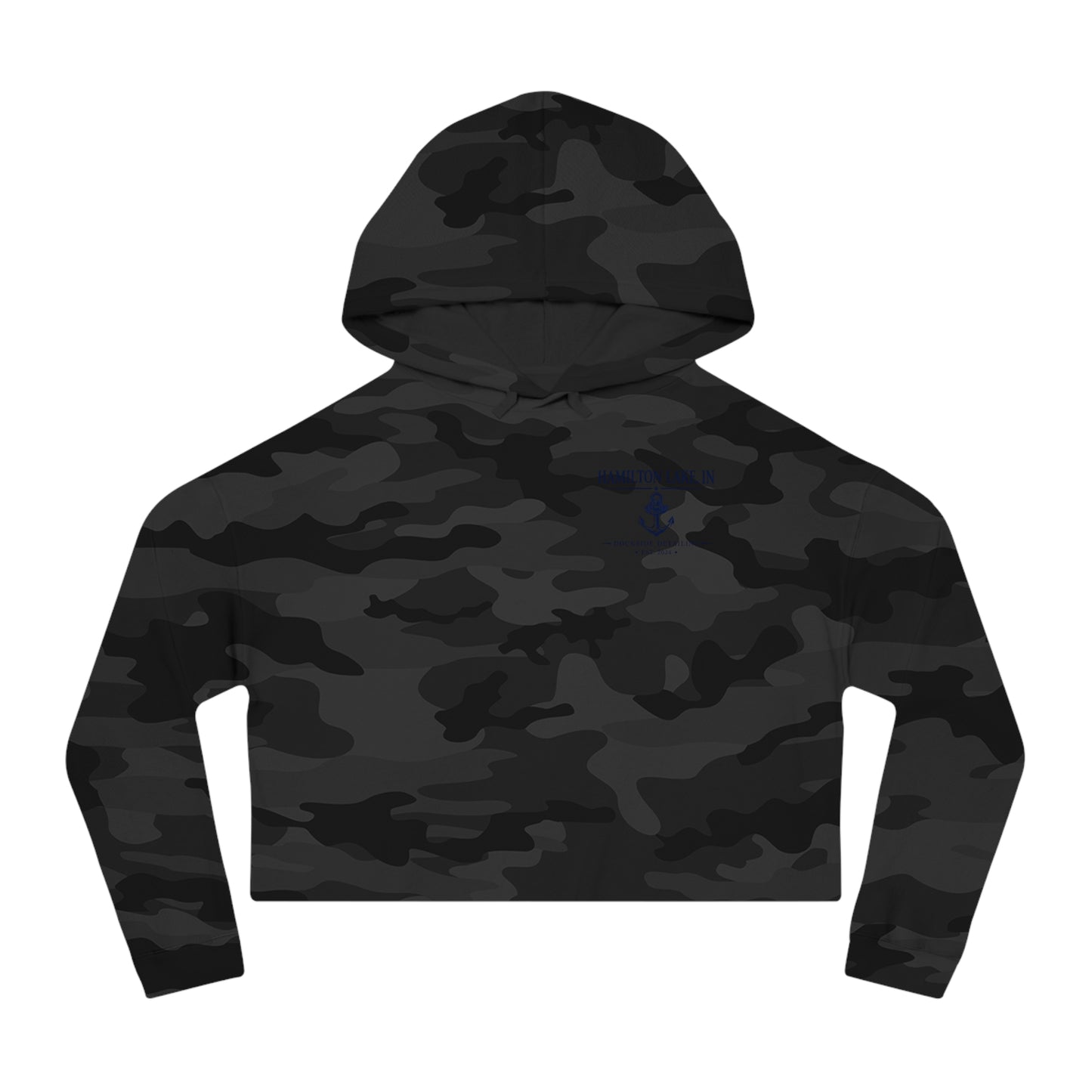 Hamilton Lake - Women’s Cropped Hooded Sweatshirt