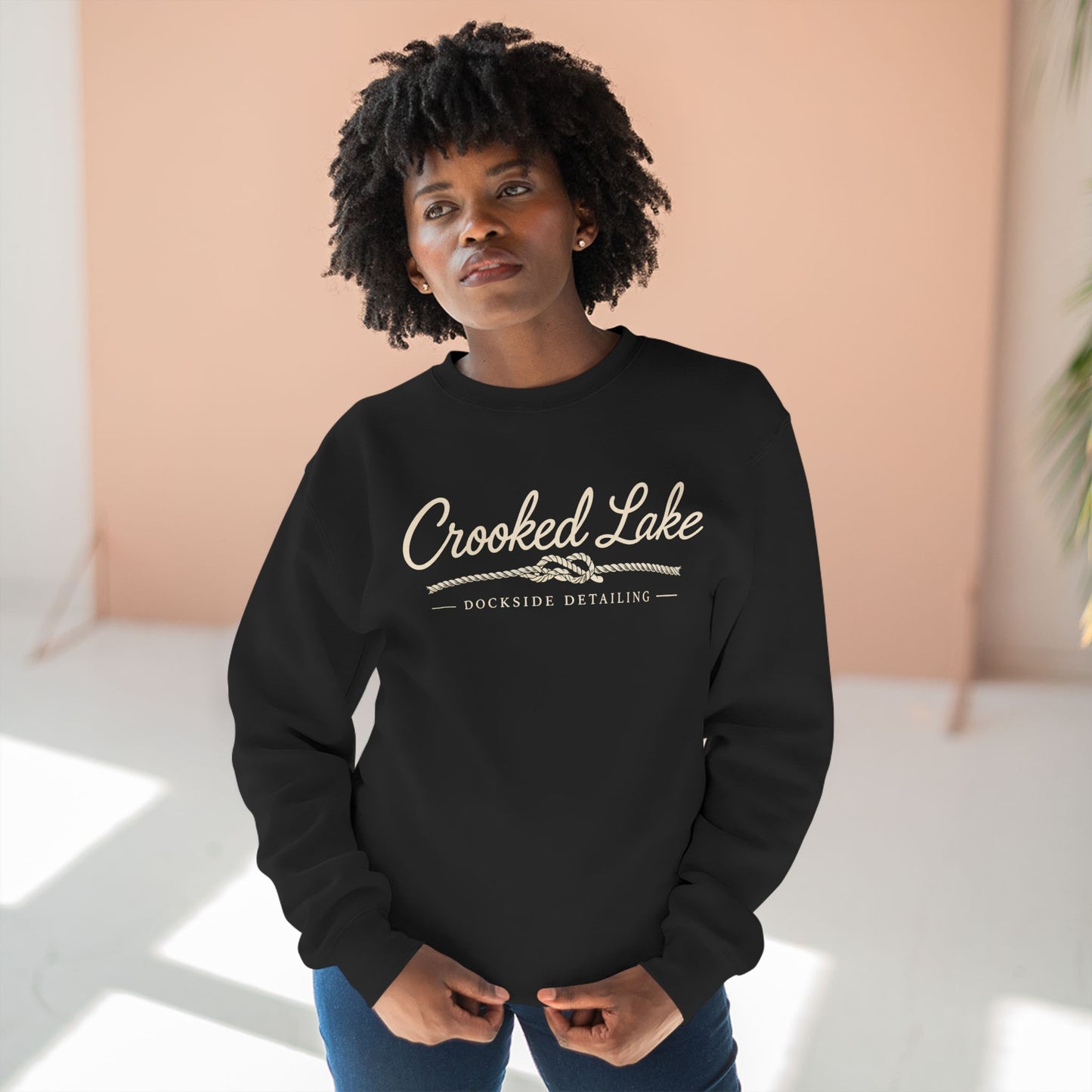 Crooked Lake Crewneck Sweatshirt