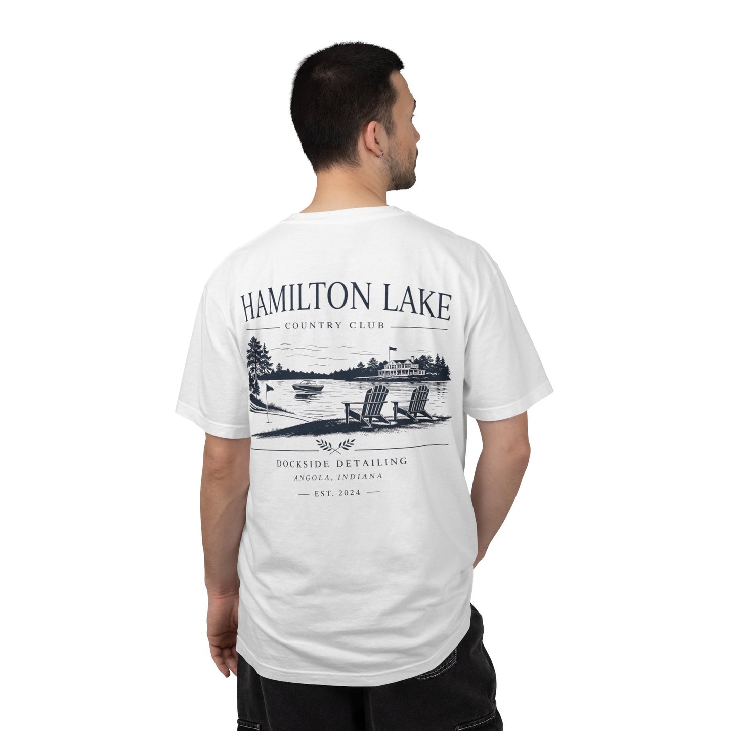 Hamilton Lake DockSide Detailing Country Club Tee