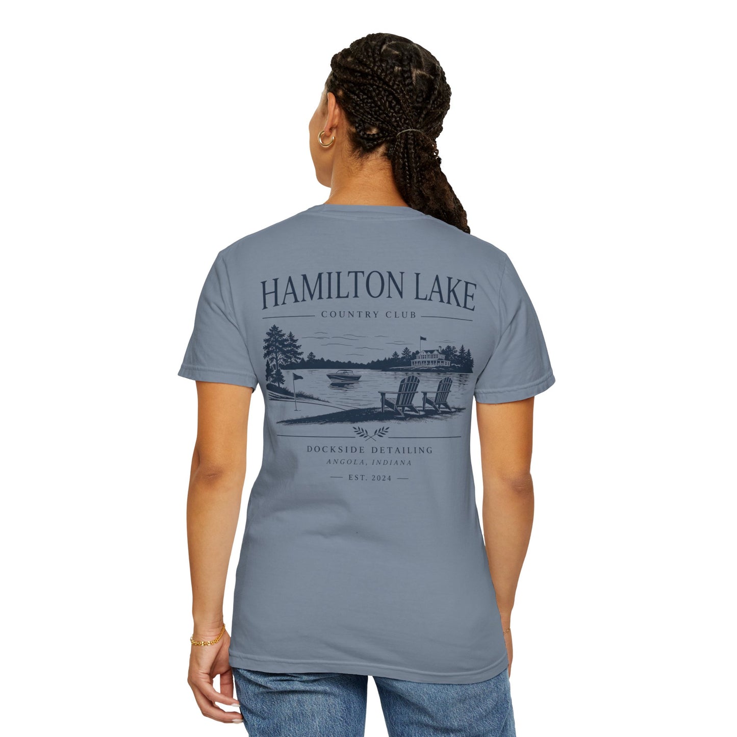 Hamilton Lake DockSide Detailing Country Club Tee