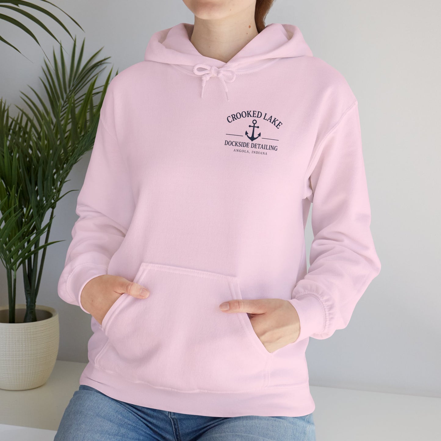 Crooked Lake Classic Anchor Hoodie