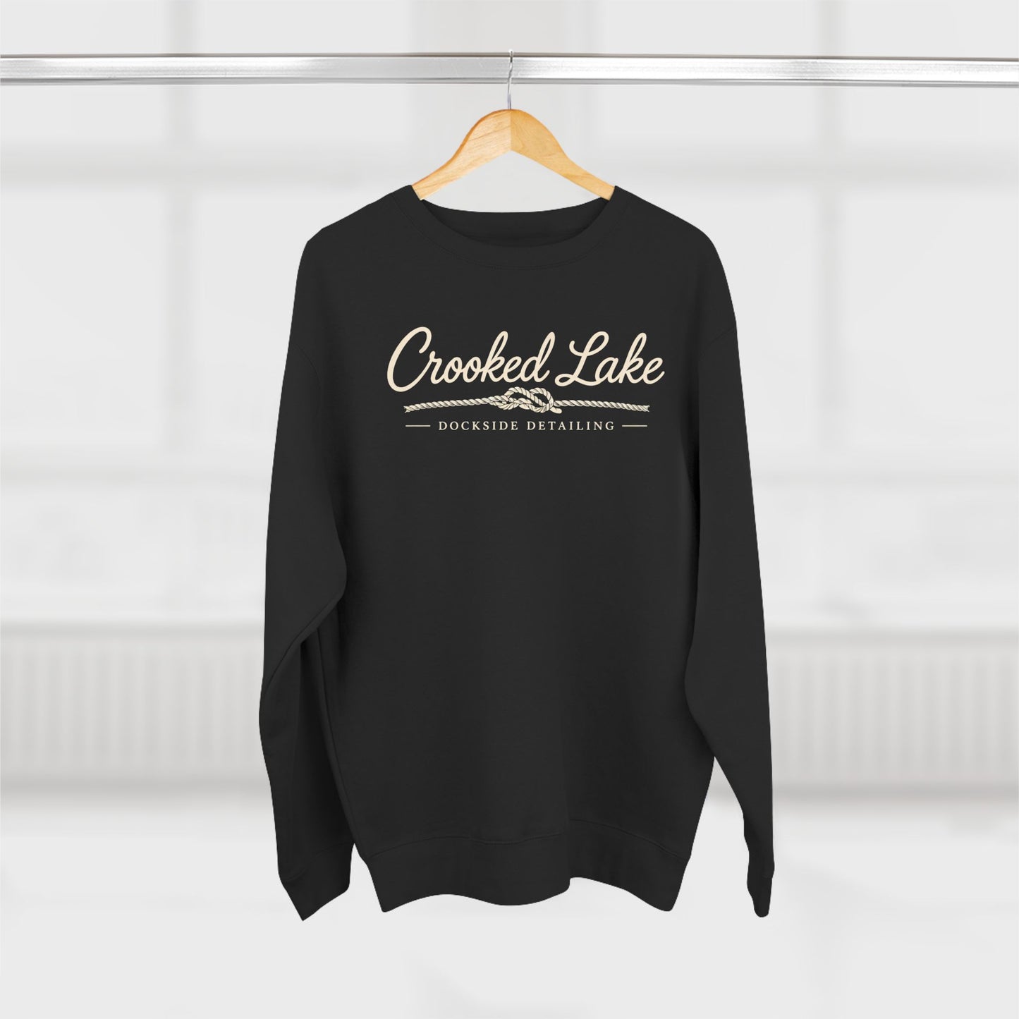 Crooked Lake Crewneck Sweatshirt