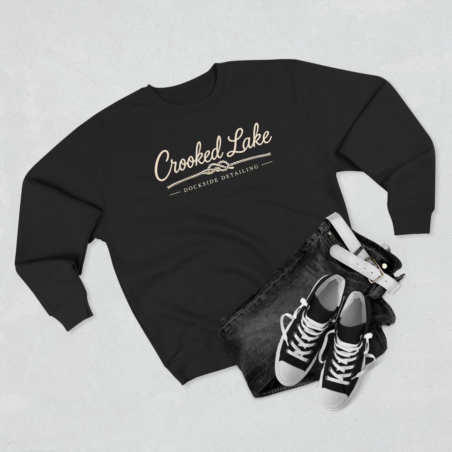 Crooked Lake Crewneck Sweatshirt