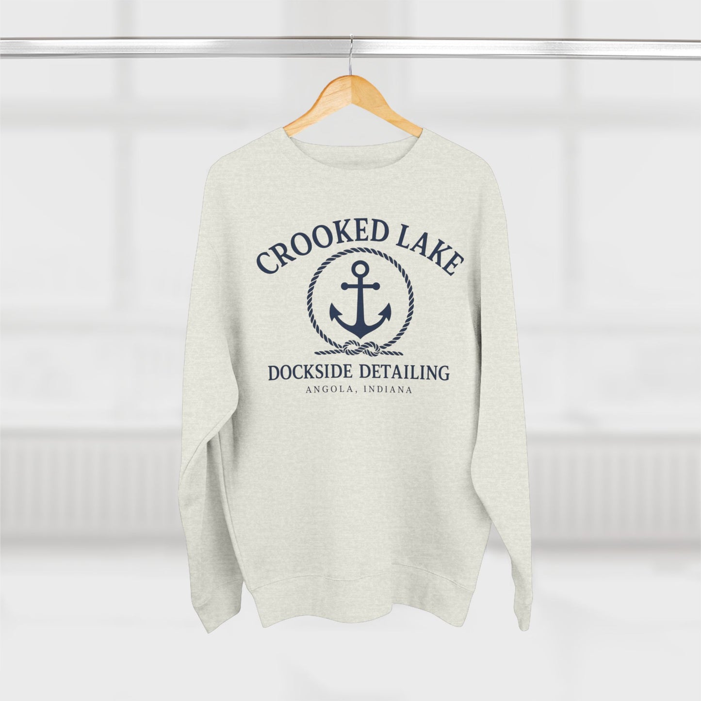Crooked Lake Crewneck Sweatshirt