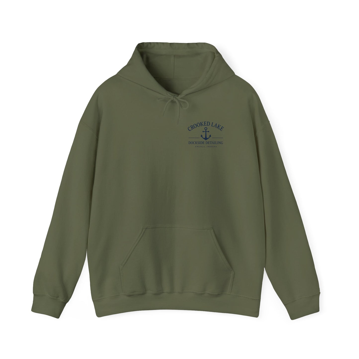 Crooked Lake Classic Anchor Hoodie