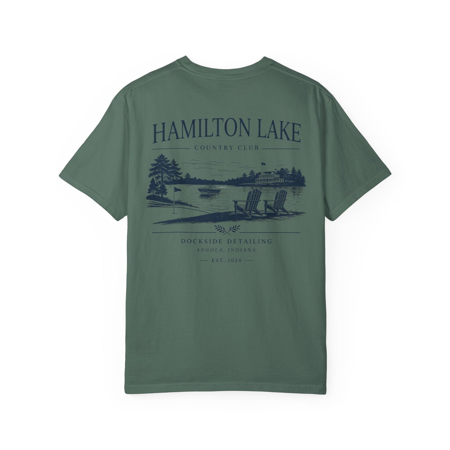 Hamilton Lake DockSide Detailing Country Club Tee