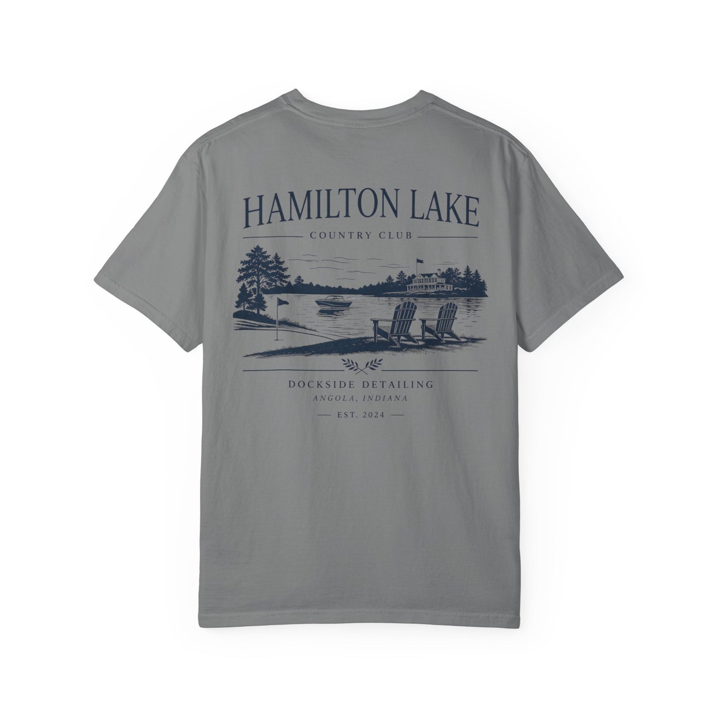 Hamilton Lake DockSide Detailing Country Club Tee