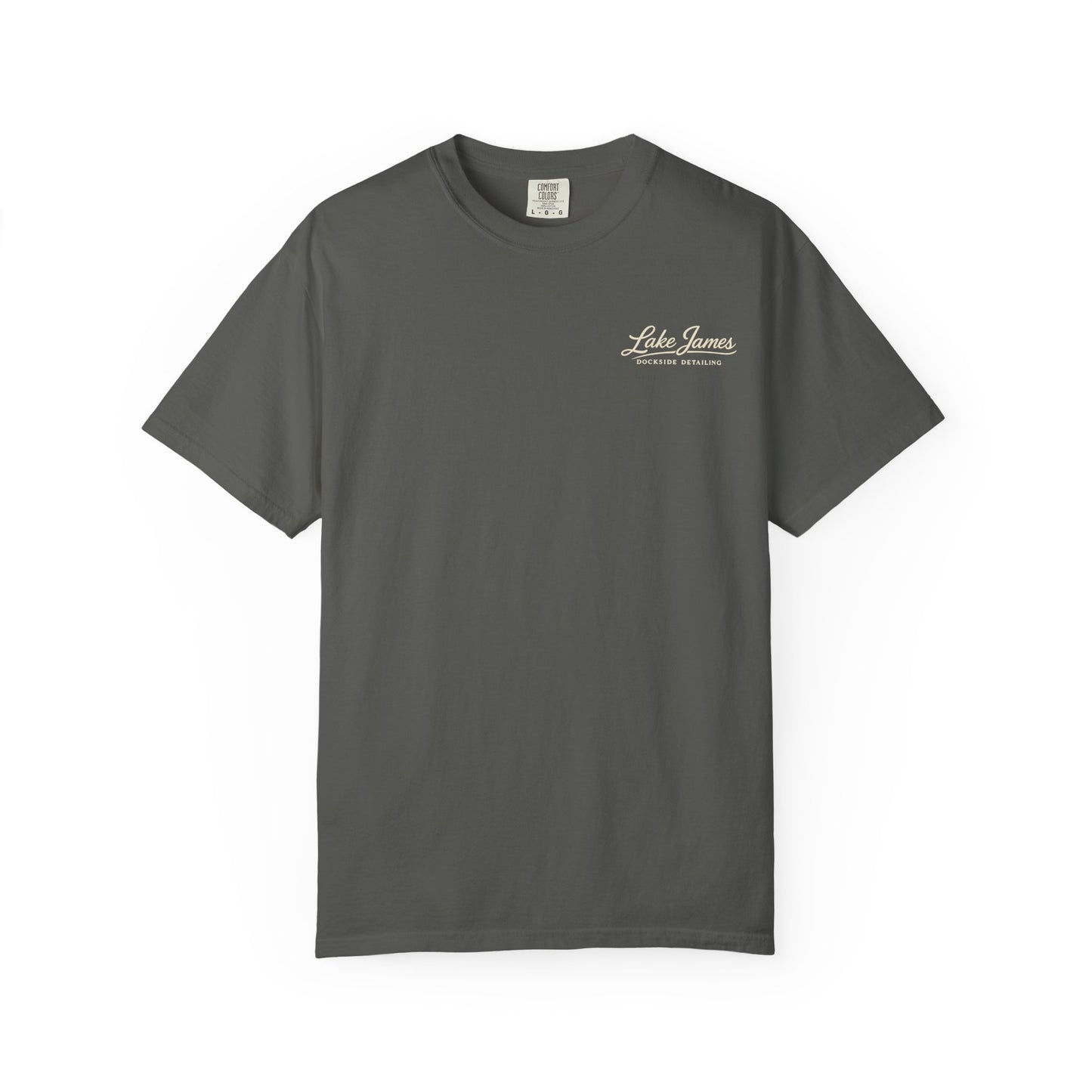 Lake James Paddle Tee  Navy
