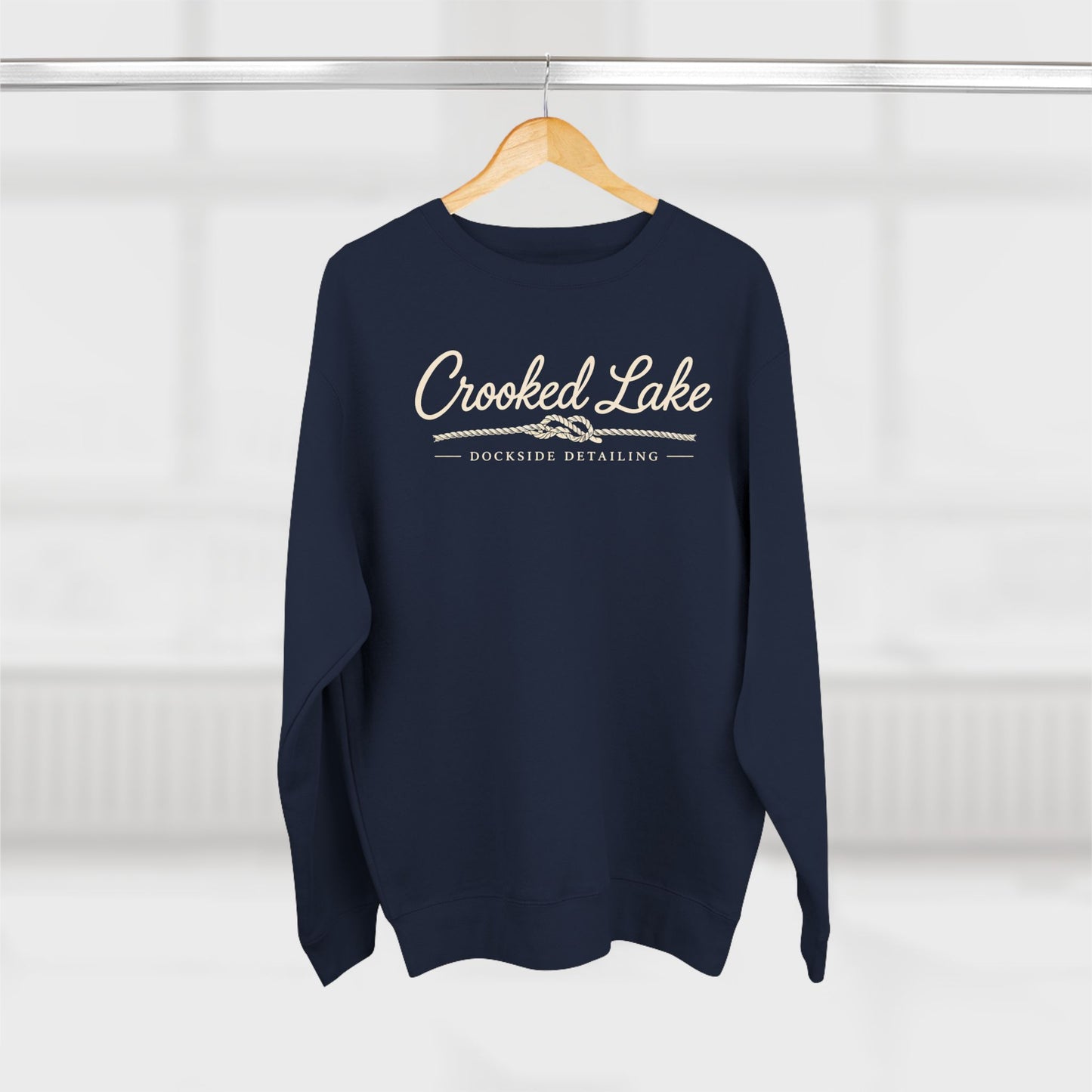 Crooked Lake Crewneck Sweatshirt