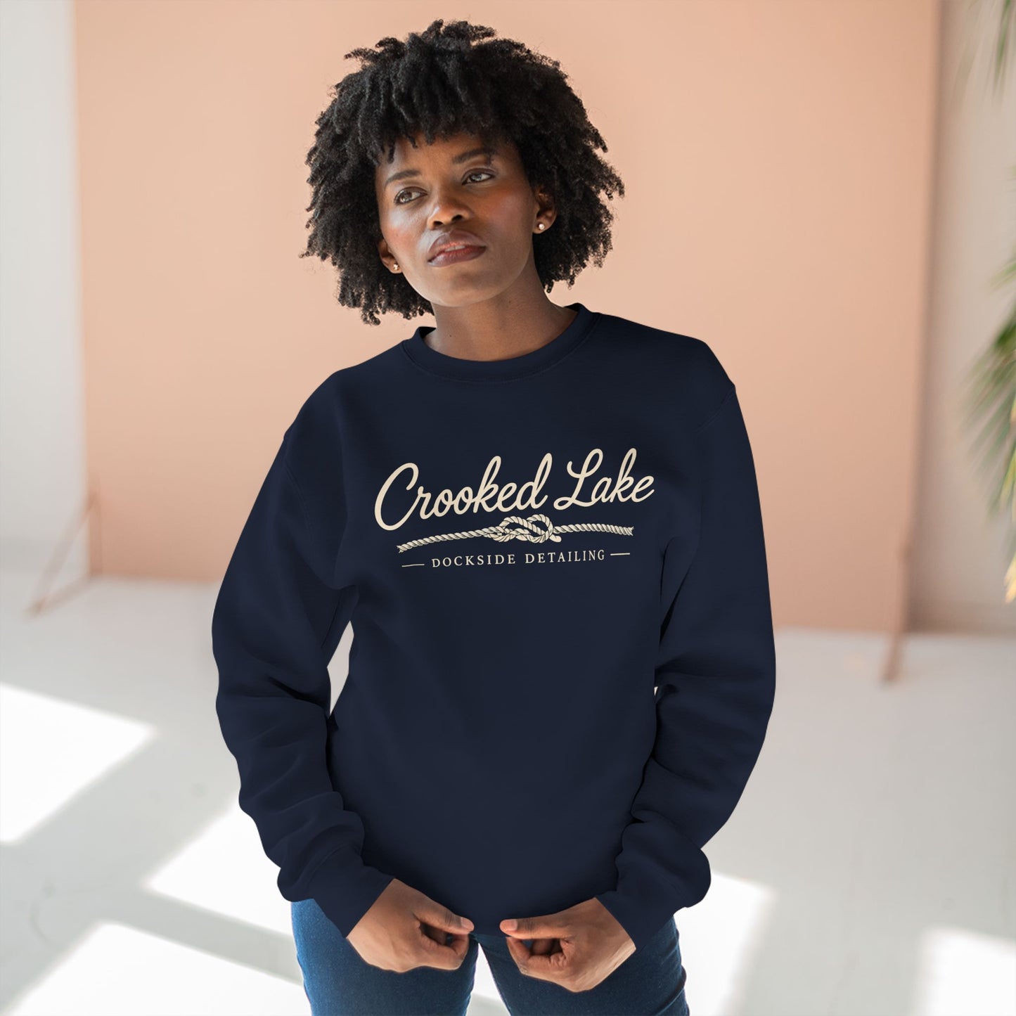Crooked Lake Crewneck Sweatshirt