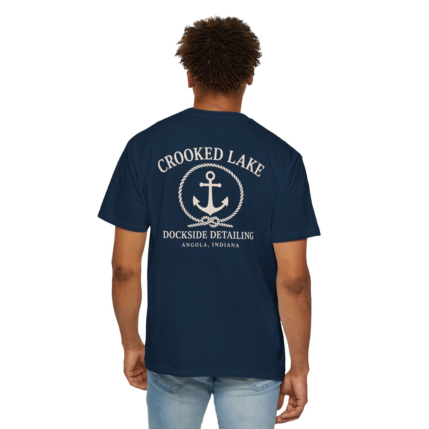 Crooked Lake Classic Anchor Tee